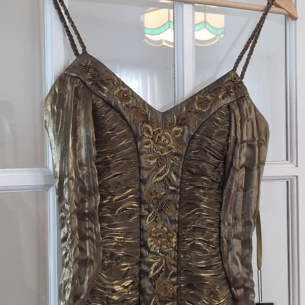 SUE WONG mini dress - size 2 - deadstock - Picture 3 of 13